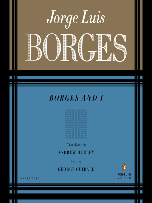 Title details for Borges and I by Jorge Luis Borges - Wait list